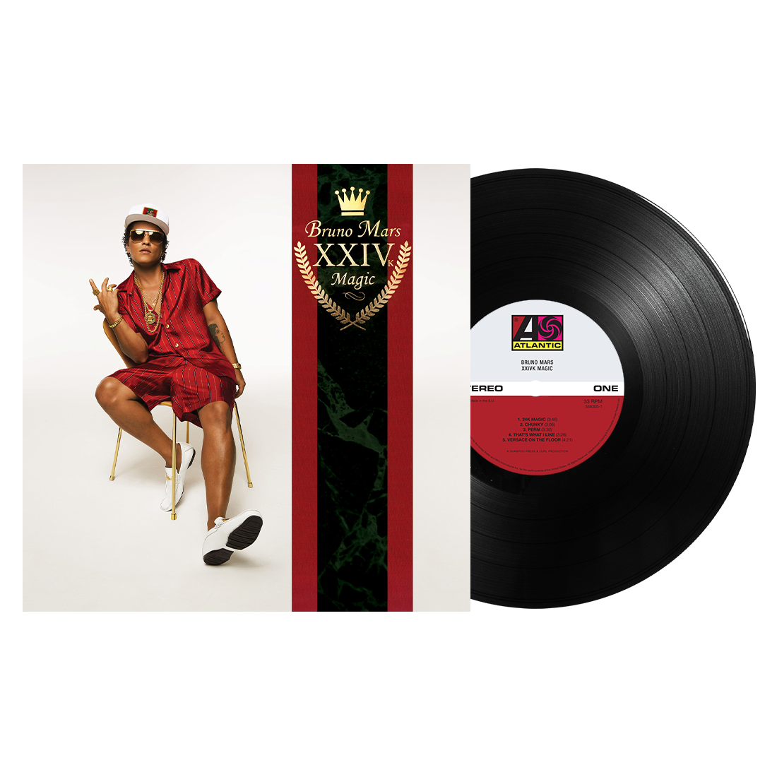 5周年限定LP Magic 24K ブルーノ・マーズ Mars Bruno 2 Gold-Co Magic 24K ブルーノ・マーズ Mars Bruno - Yahoo!オークション 洋楽