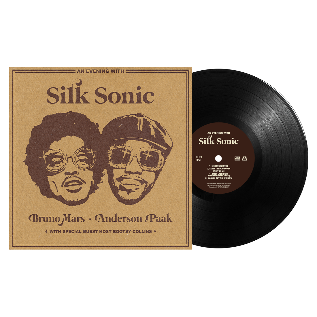 An Evening With Silk Sonic LP – Bruno Mars An Evening With Silk Sonic LP – Bruno Mars