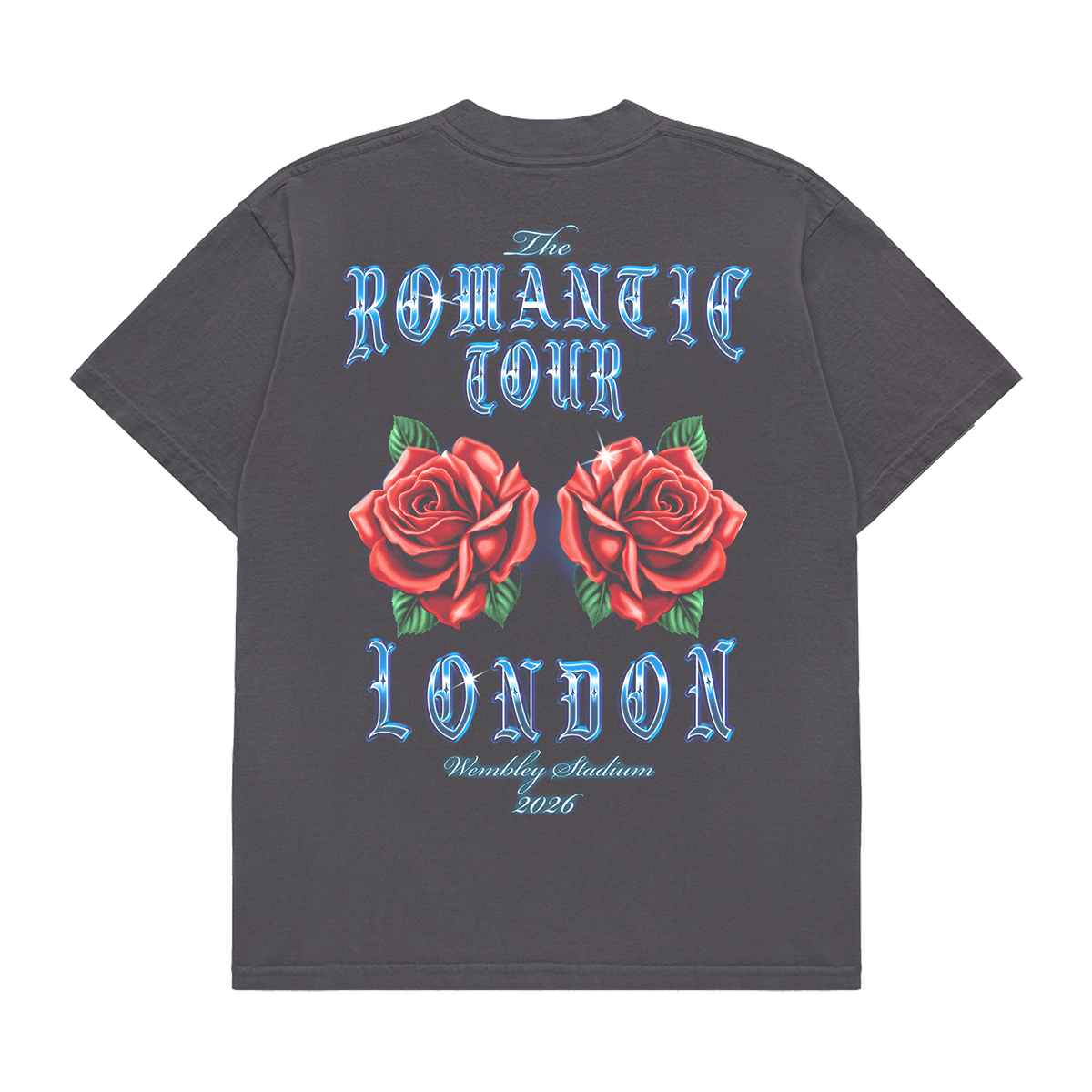 London The Romantic Limited Edition Tour Tee - Vintage Black
