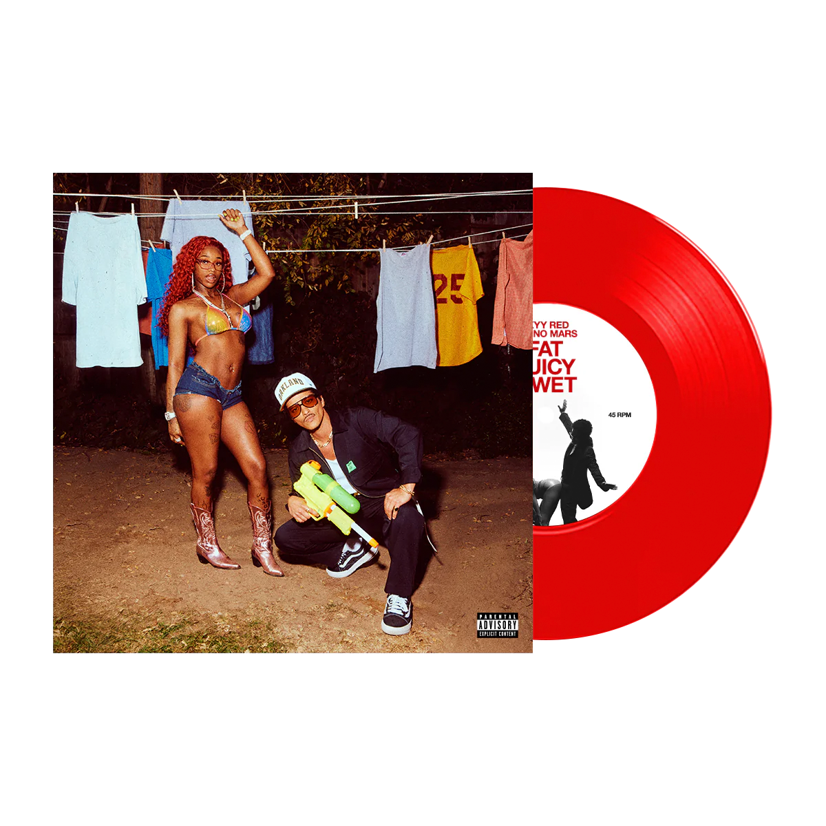 Fat Juicy & Wet 7” (Red)