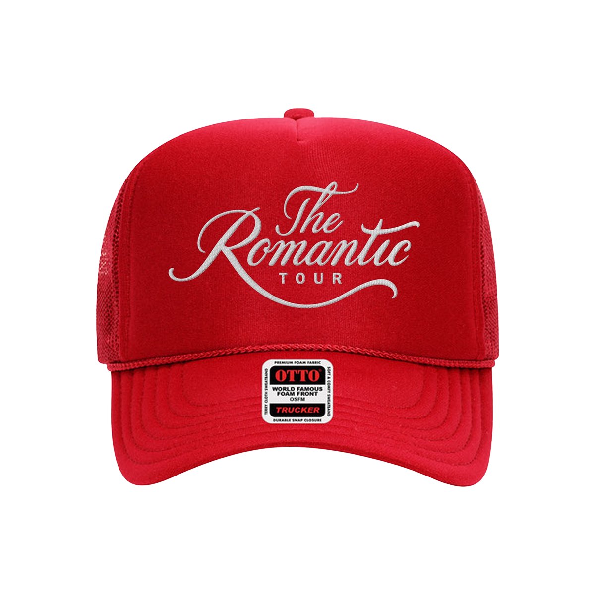 The Romantic Tour Hat - Red – Bruno Mars