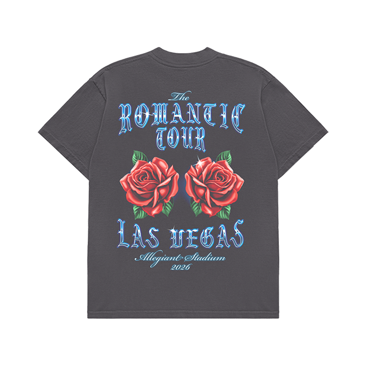 Las Vegas The Romantic Limited Edition Tour Tee - Vintage Black