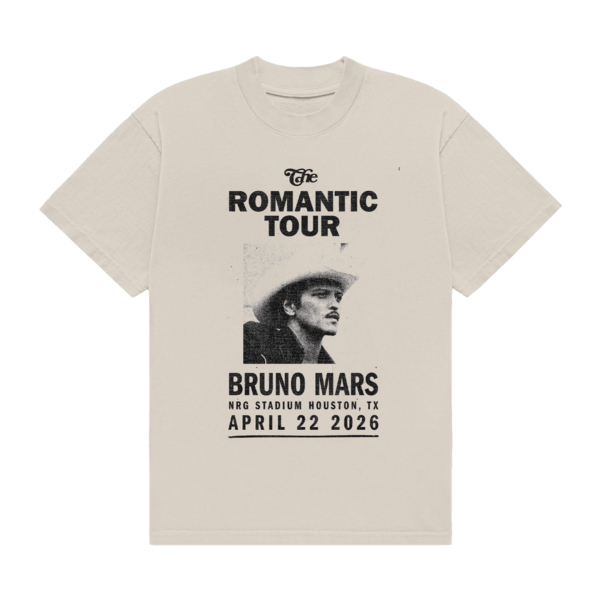 Houston The Romantic Limited Edition Tour Tee - Ivory
