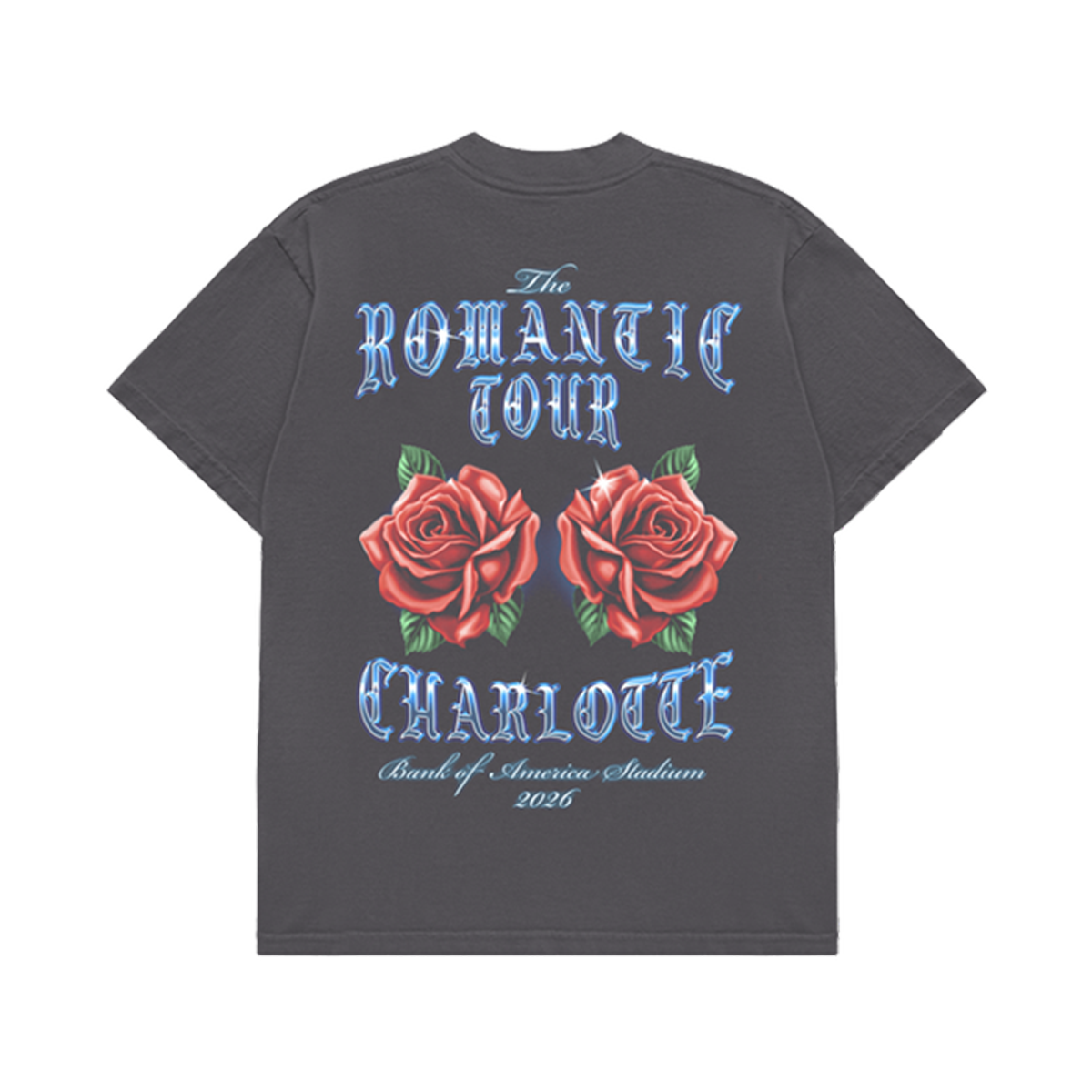 Charlotte The Romantic Limited Edition Tour Tee - Vintage Black