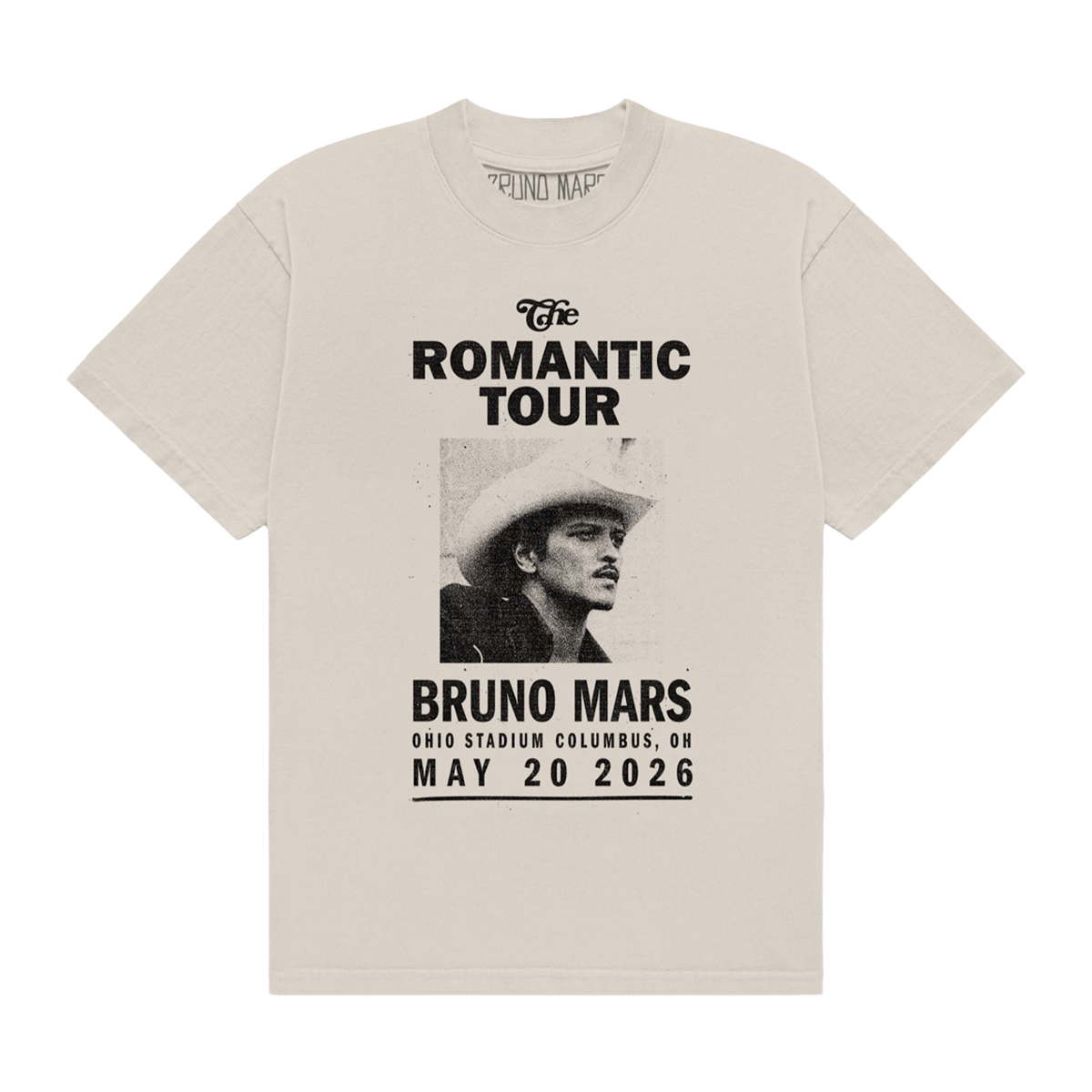Columbus The Romantic Limited Edition Tour Tee - Ivory