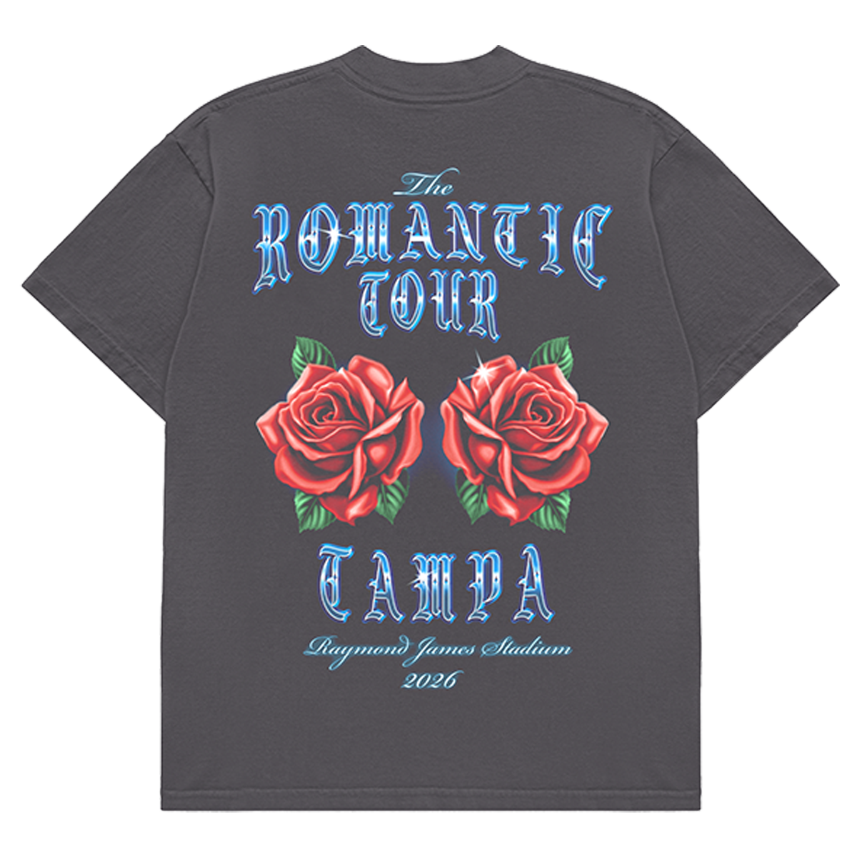 Tampa The Romantic Limited Edition Tour Tee - Vintage Black