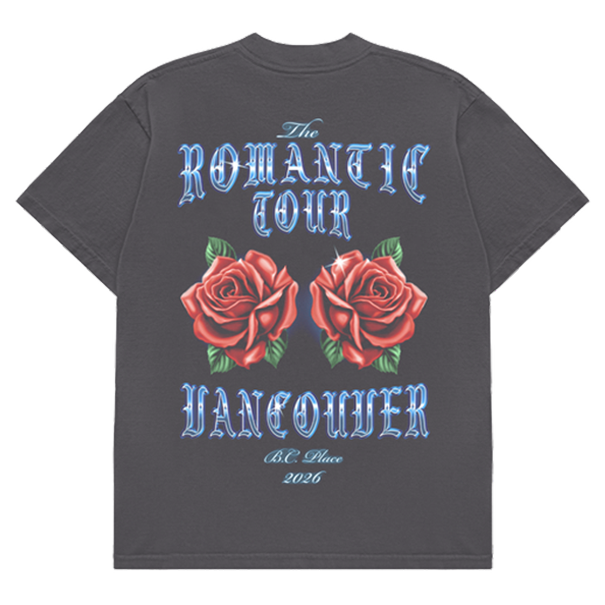 Vancouver The Romantic Limited Edition Tour Tee - Vintage Black