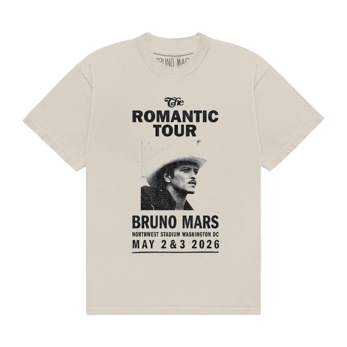 Washington DC The Romantic Limited Edition Tour Tee - Ivory