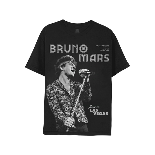 Bruno Live in Vegas Tee