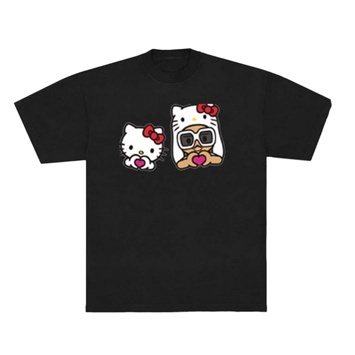 Bruno Mars X Hello Kitty Black Tee