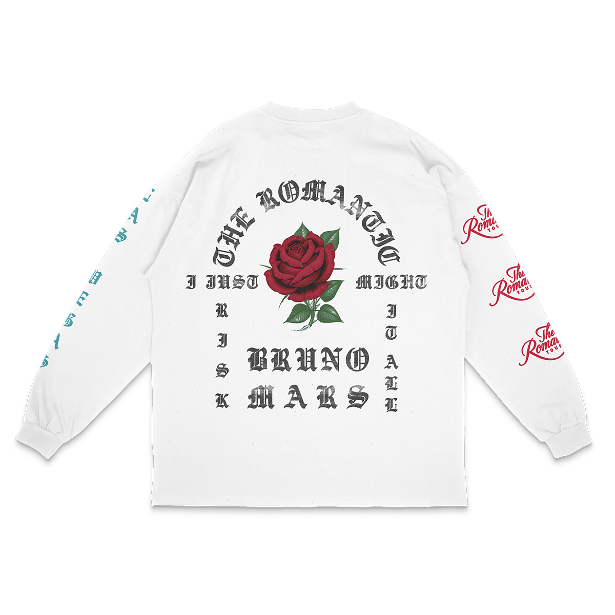 Las Vegas The Romantic Limited Edition Tour Longsleeve Tee - White