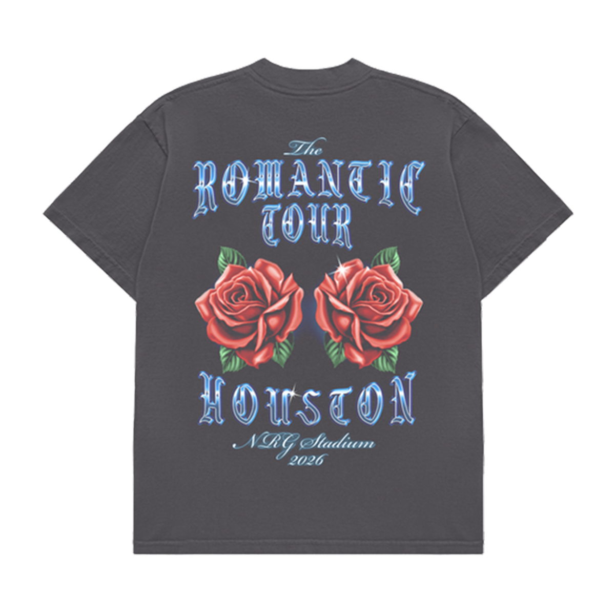 Houston The Romantic Limited Edition Tour Tee - Vintage Black