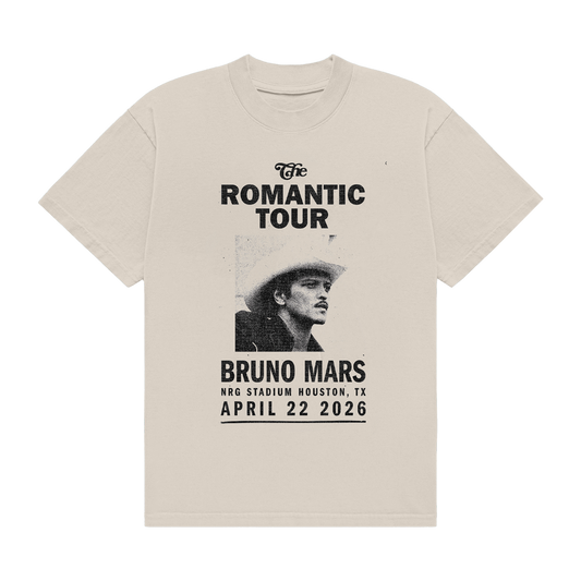 Houston The Romantic Limited Edition Tour Tee - Ivory