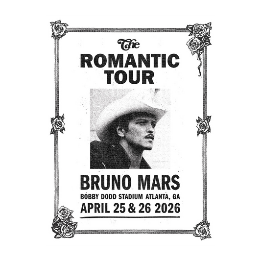 Atlanta The Romantic Limited Edition Tour Poster