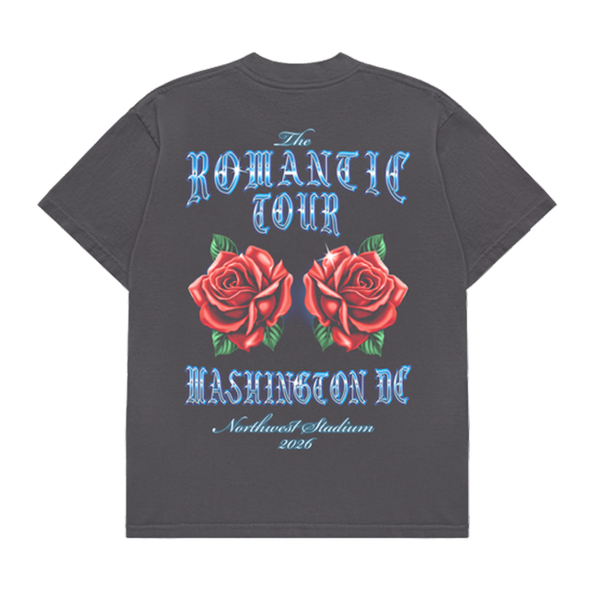 Washington DC The Romantic Limited Edition Tour Tee - Vintage Black