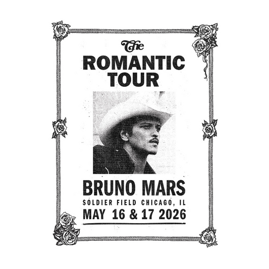 Chicago The Romantic Limited Edition Tour Poster