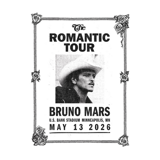 Minneapolis The Romantic Limited Edition Tour Poster