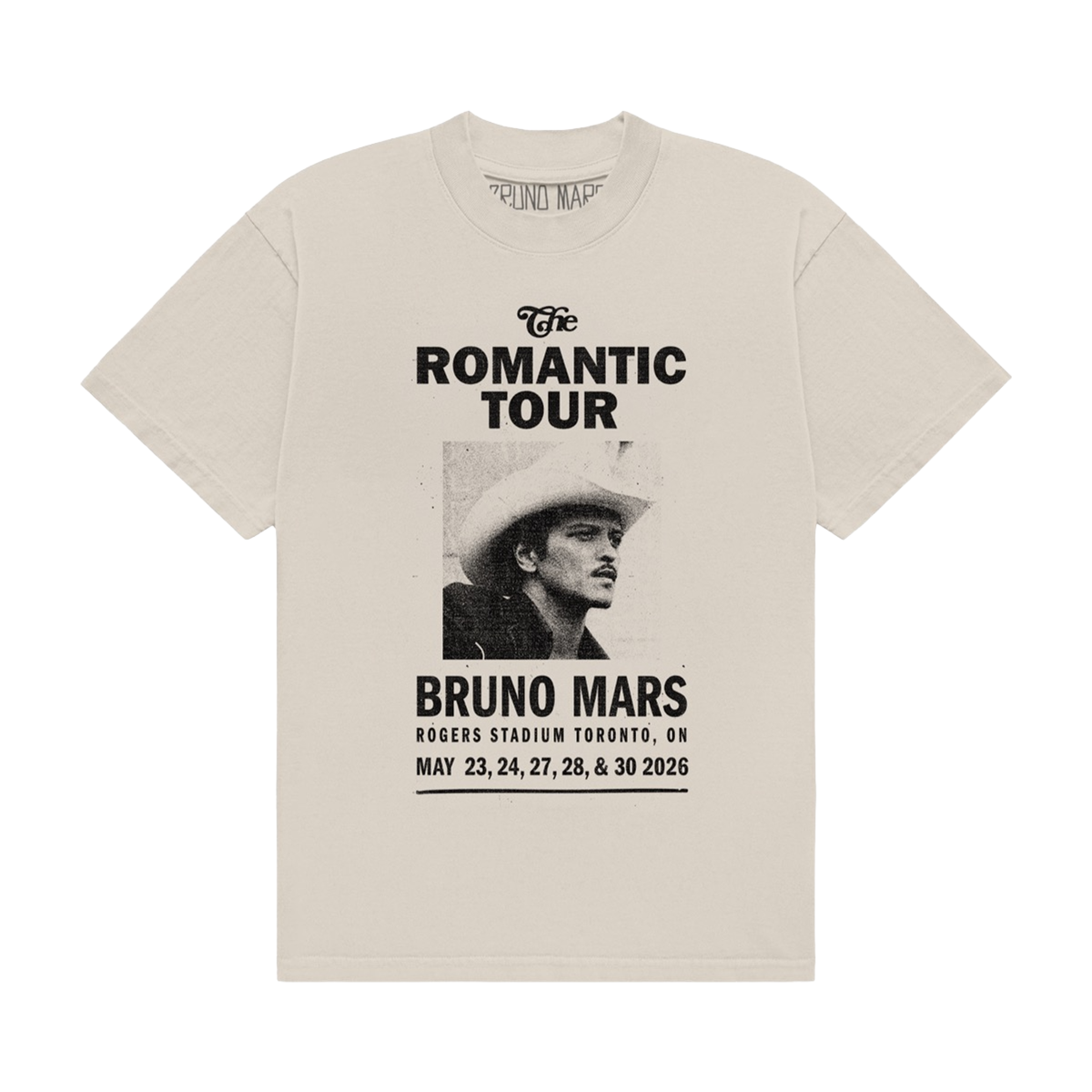 Toronto The Romantic Limited Edition Tour Tee - Ivory