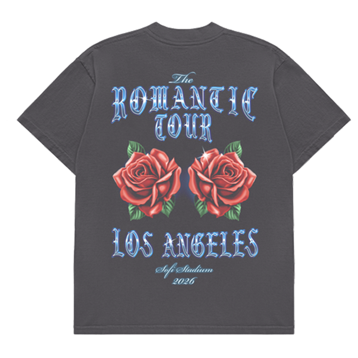 Los Angeles The Romantic Limited Edition Tour Tee - Vintage Black