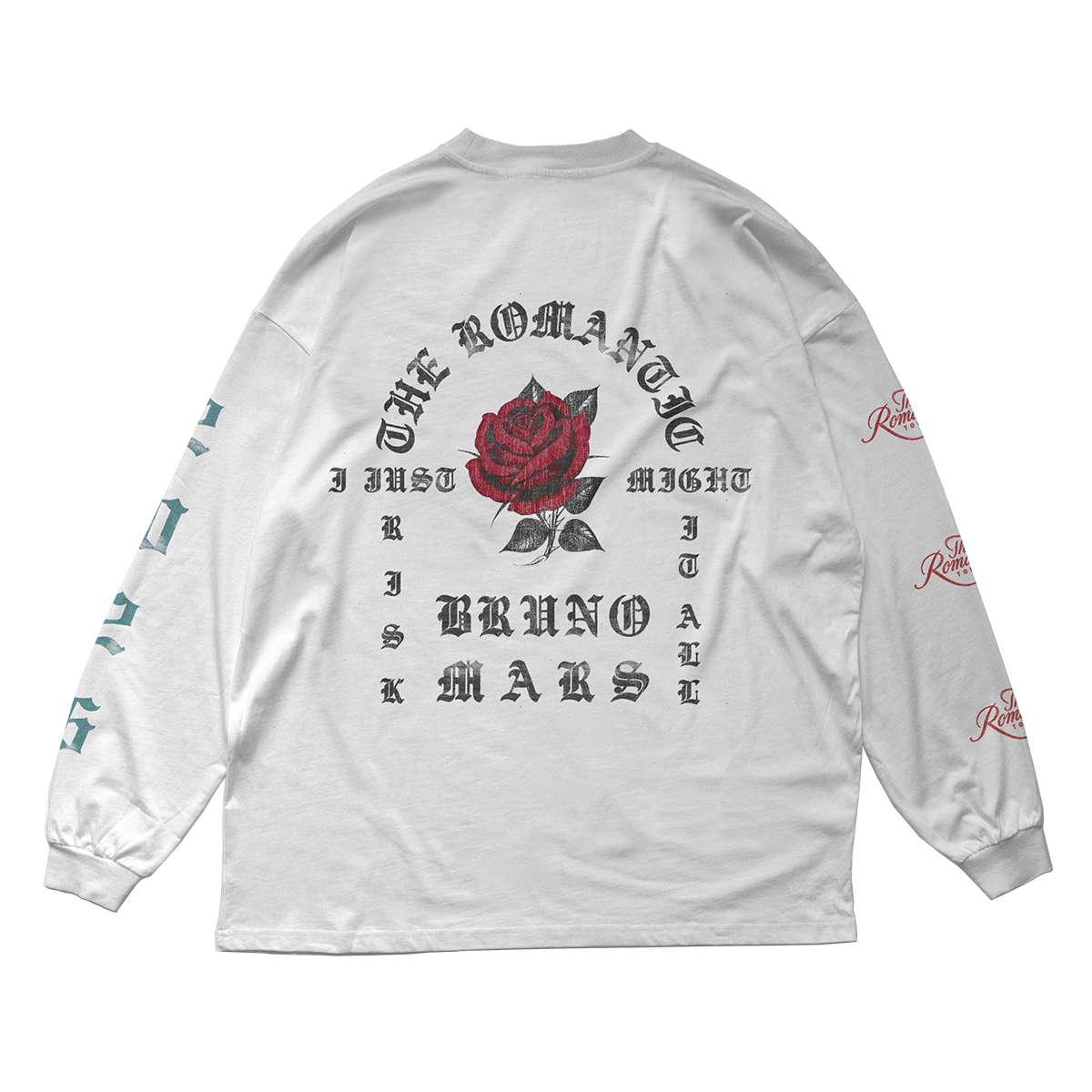 The Romantic Tour Longsleeve Tee - White