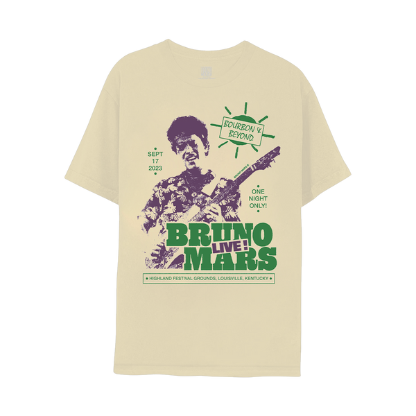 Bruno Mars 1st Tokyo live Tシャツ　XL Bruno Mars Live! Tee