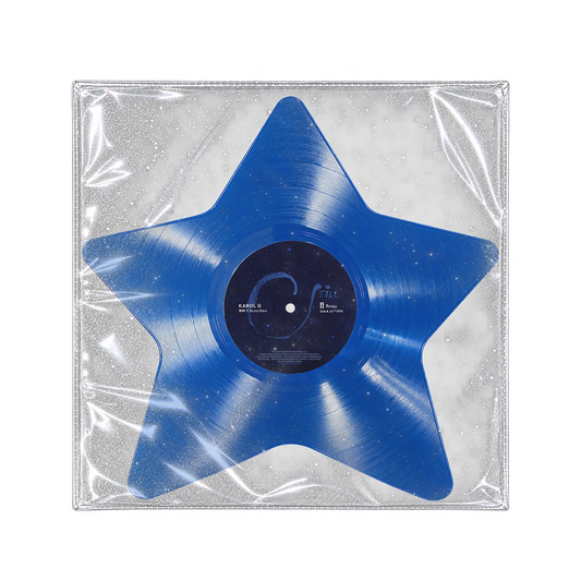 “STILL” Die Cut Star-Shaped Translucent Blue Vinyl - Limited Edition