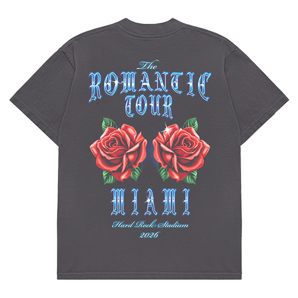 Miami The Romantic Limited Edition Tour Tee - Vintage Black